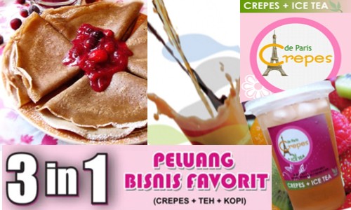 deparis Crepes - peluang bisnis 3 in 1
