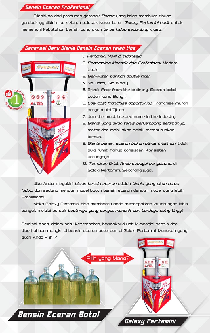 Franchise Peluang Usaha Galaxy  Pertamini