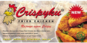 Logo Crispyku Fried Chicken