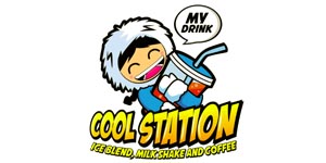 Logo COOL STATION "Ice Blend, Milk Shake n' Coffee