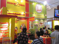 Kebab Turki Baba Rafi @ Franchise & License Expo Indonesia 2010