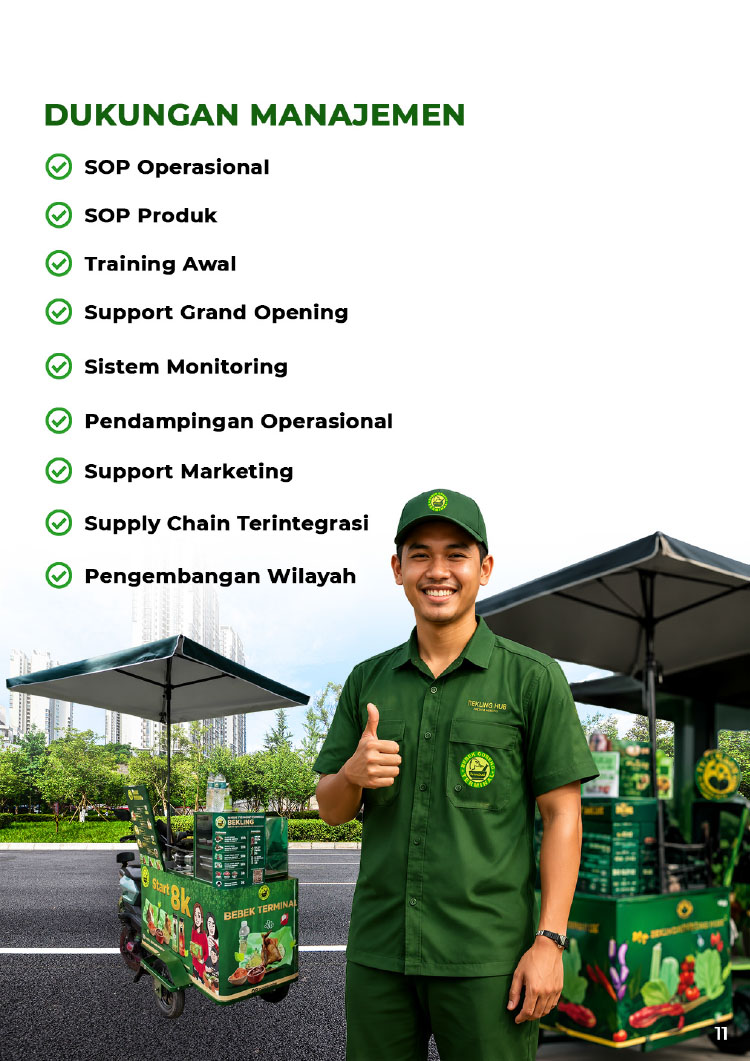 Franchise Peluang Usaha Bekling Bebek Keliling Gerobak Listrik by Bebek Terminal