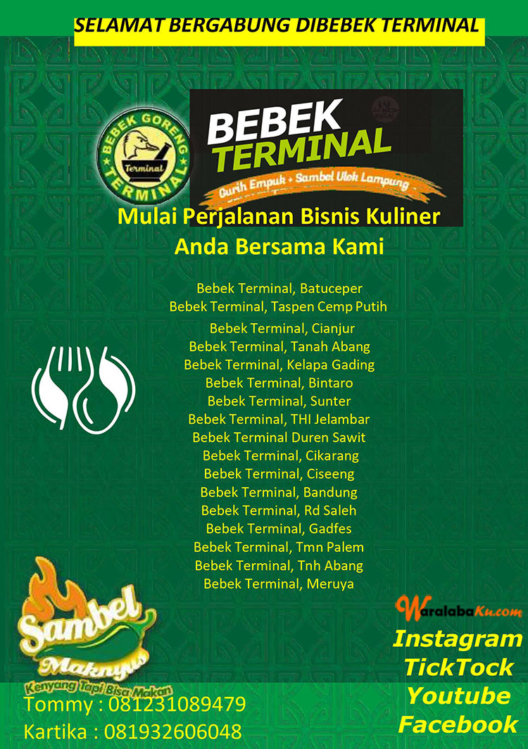 Franchise Peluang Usaha Resto | Bebek Terminal