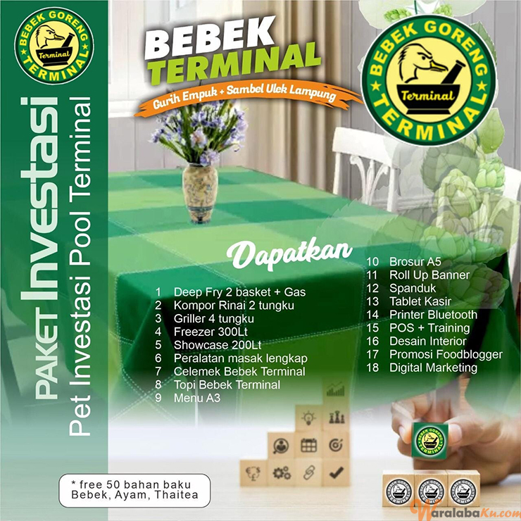 Franchise Peluang Usaha Resto | Bebek Terminal
