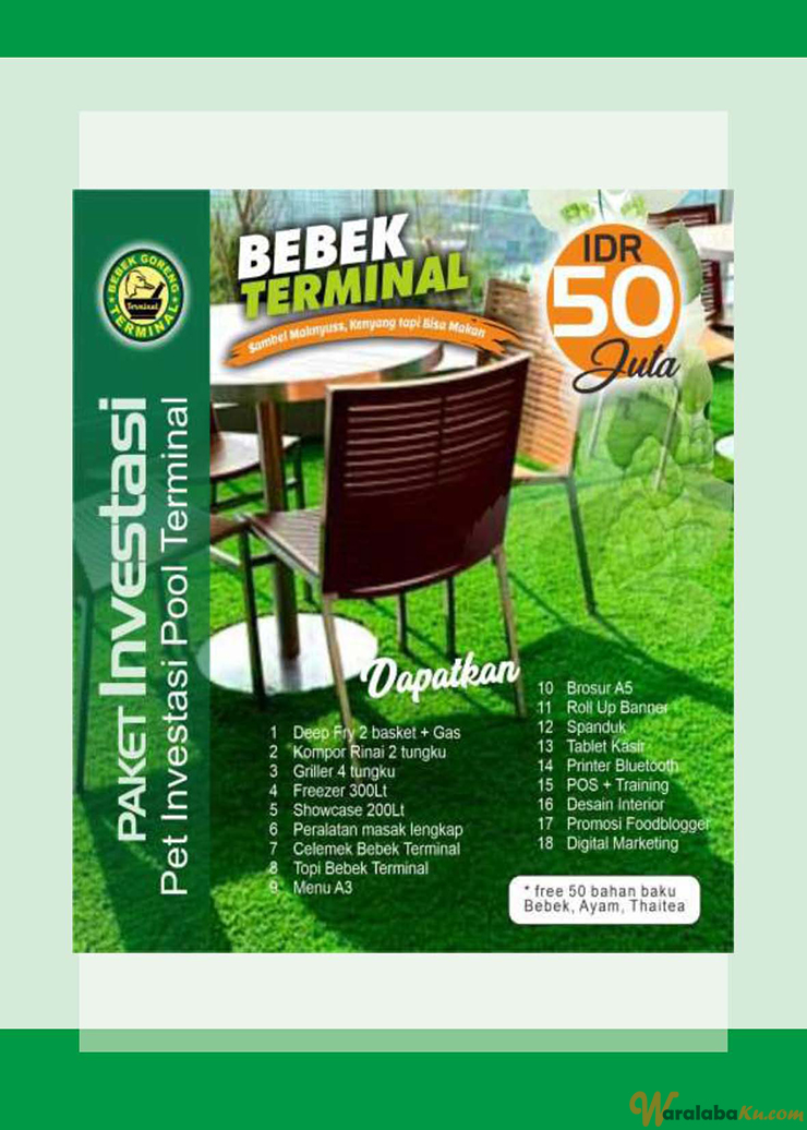 Franchise Peluang Usaha Resto | Bebek Terminal