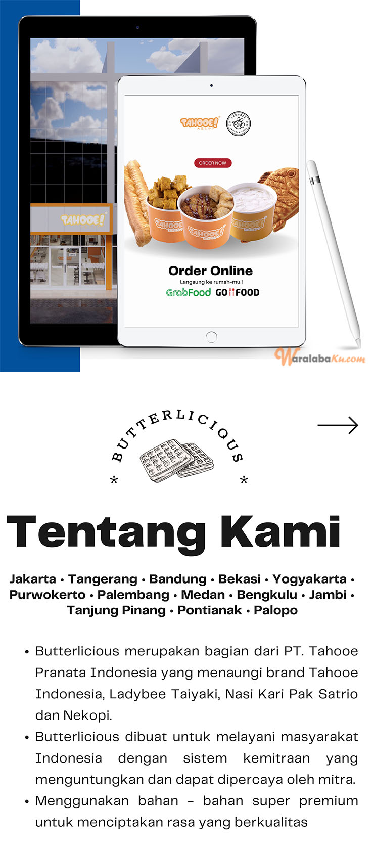 Franchise Peluang Usaha Makanan Croffle Cemilan Lezat | Butterlicious