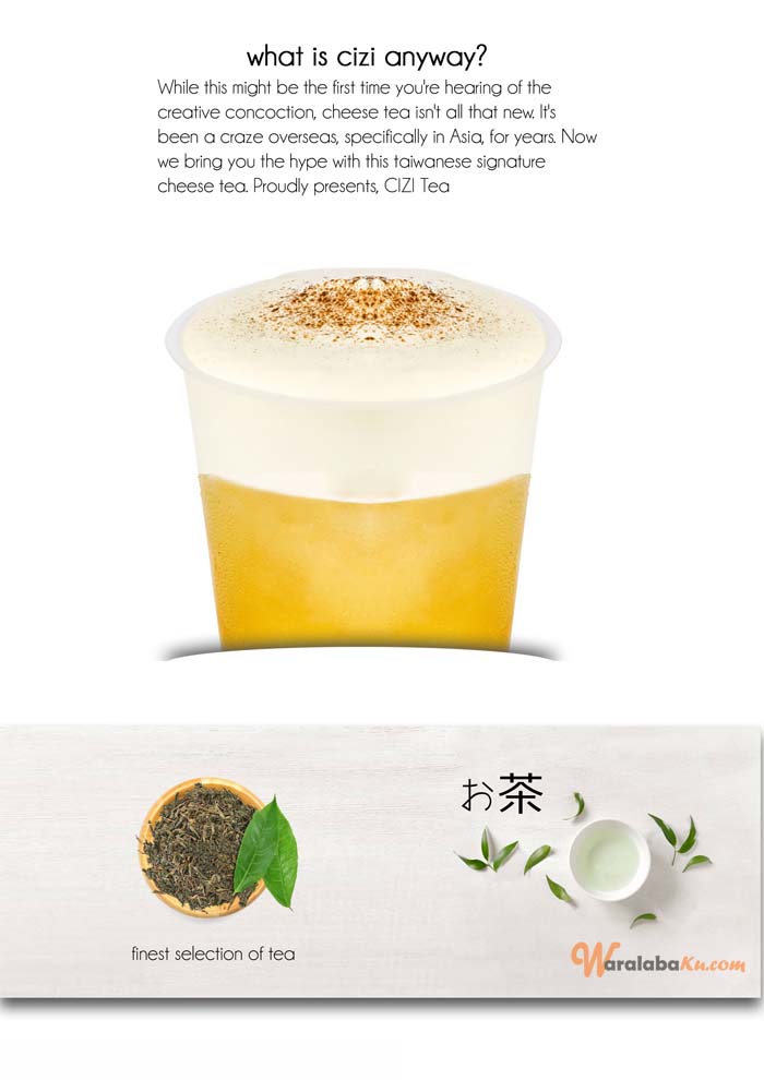 Franchise Peluang Usaha CIZI Cheese Tea