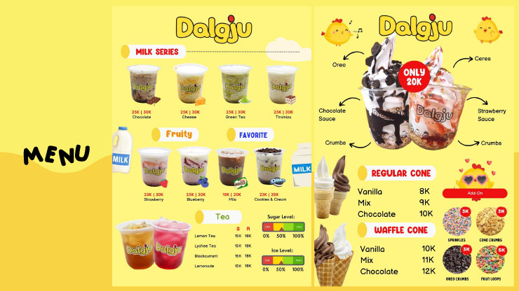 Franchise Peluang Usaha Jajanan Korea, Es Krim & Minuman Dalgju