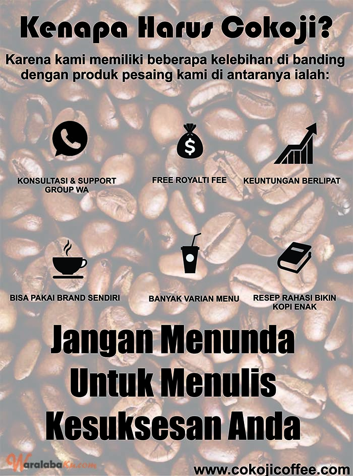 Franchise Peluang Usaha Minuman Kopi - Cokoji Coffee