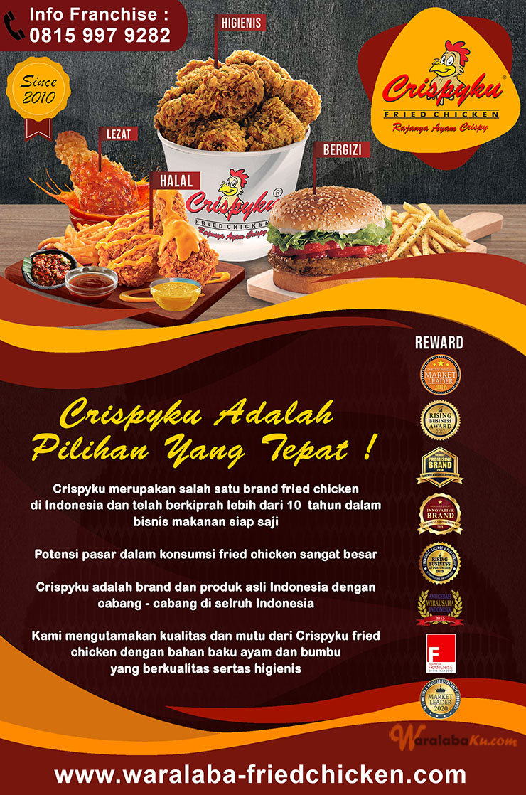 Franchise Peluang Usaha Crispyku Fried Chicken