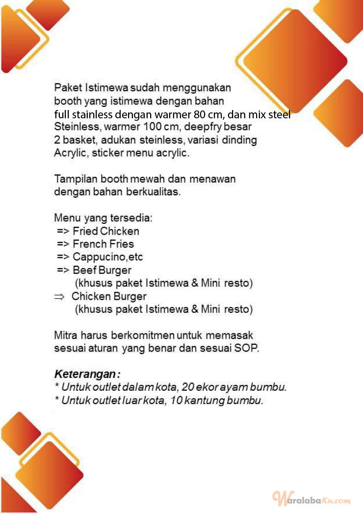 Franchise Peluang Usaha Crispyku Fried Chicken