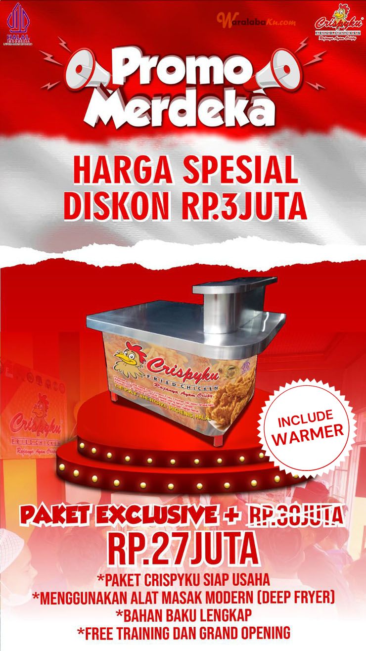 Promo Franchise Crispyku Fried Chicken