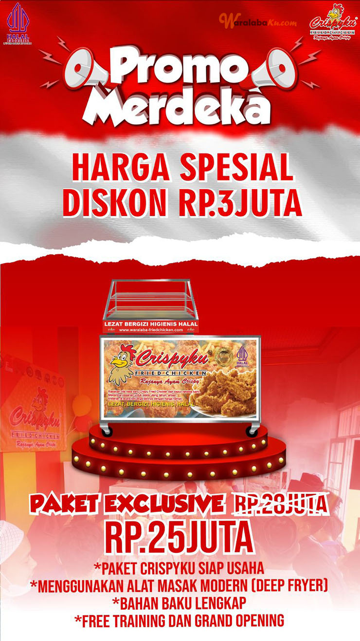 Promo Franchise Crispyku Fried Chicken