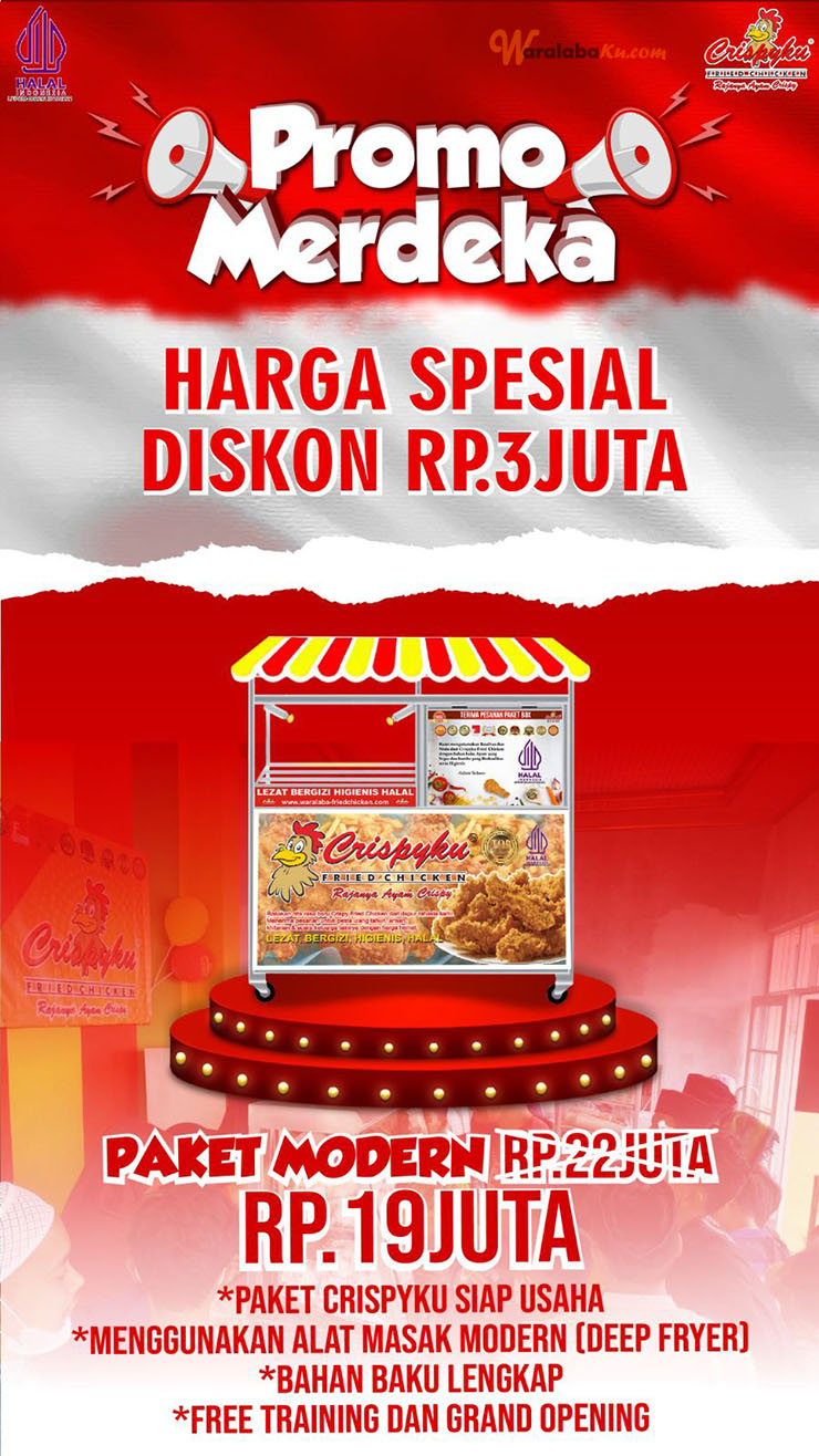 Promo Franchise Crispyku Fried Chicken