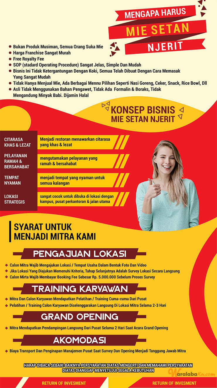 Franchise Peluang Usaha Mie Setan Njerit