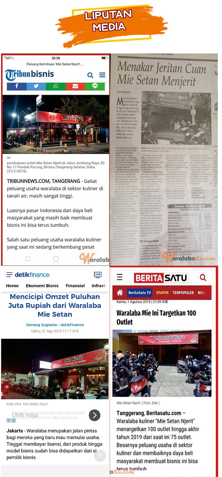 Franchise Peluang Usaha Mie Setan Njerit