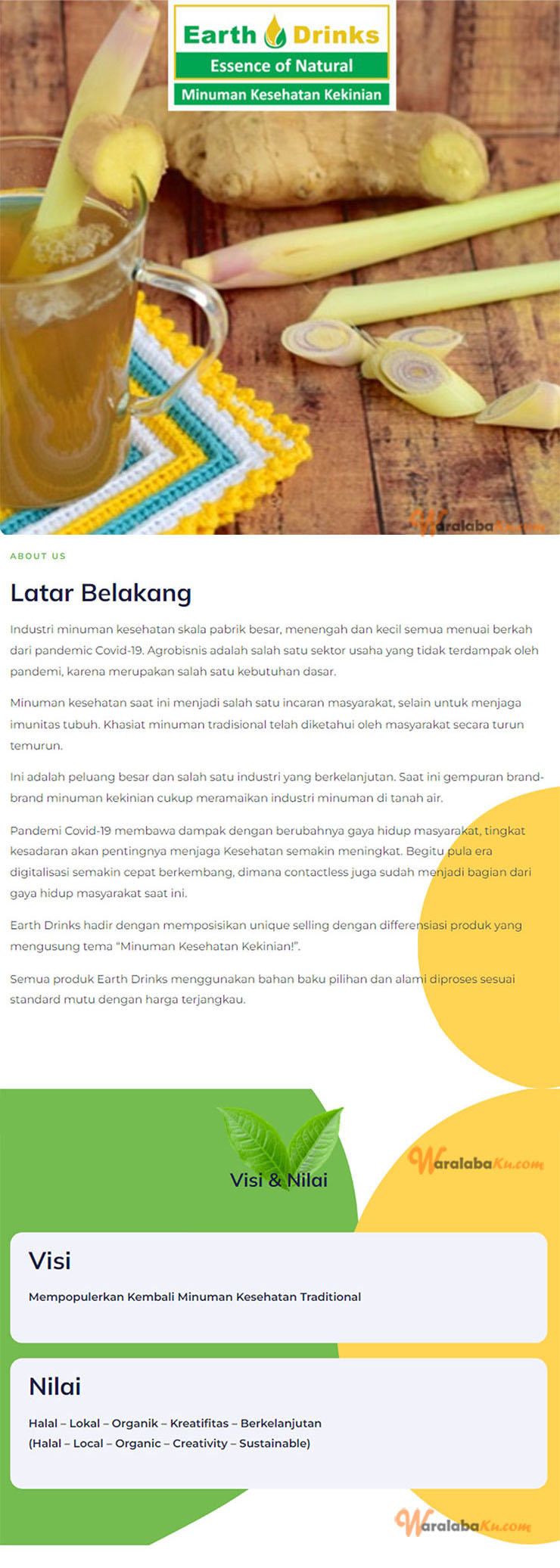 Franchise Peluang Usaha Minuman Kekinian | Earth Drinks