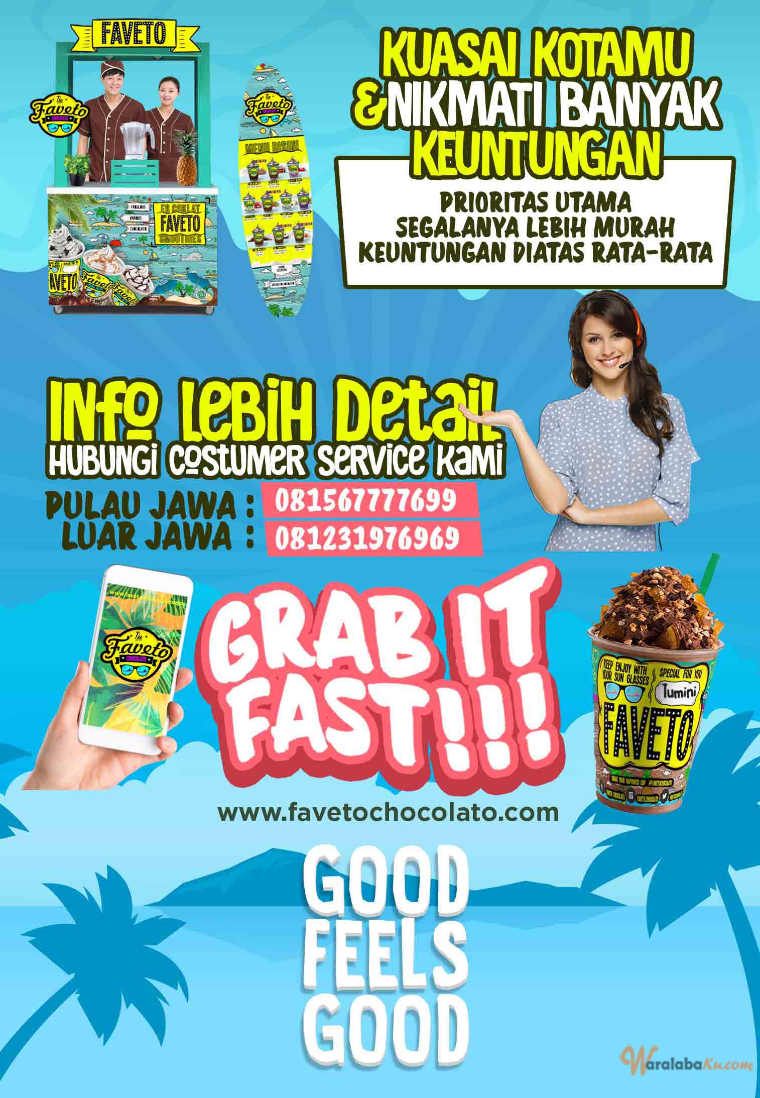 Franchise Peluang Usaha Faveto Chocolato