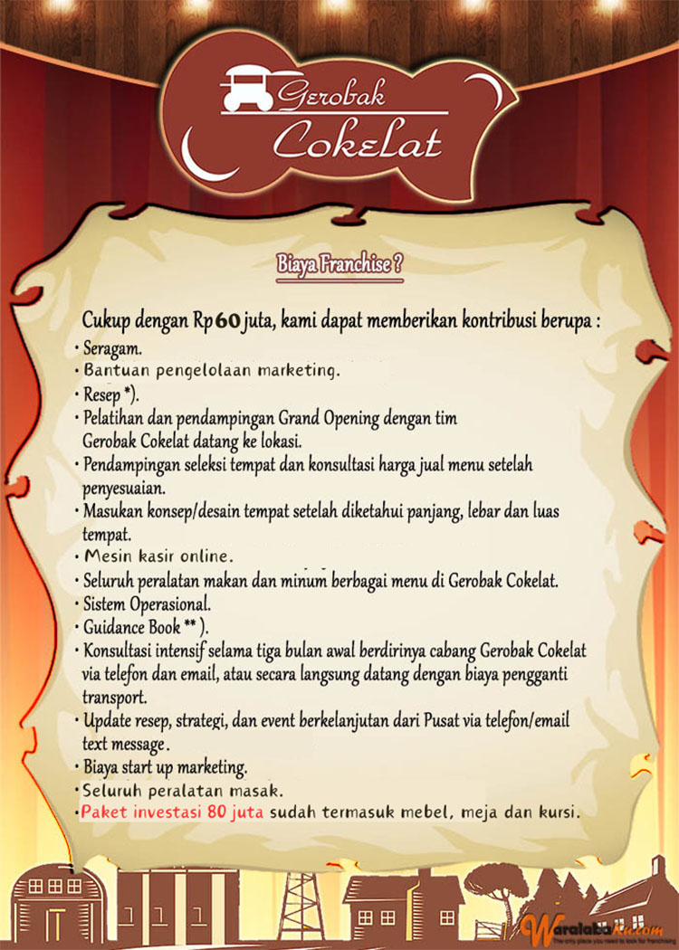 Franchise Peluang Usaha GEROBAK COKELAT