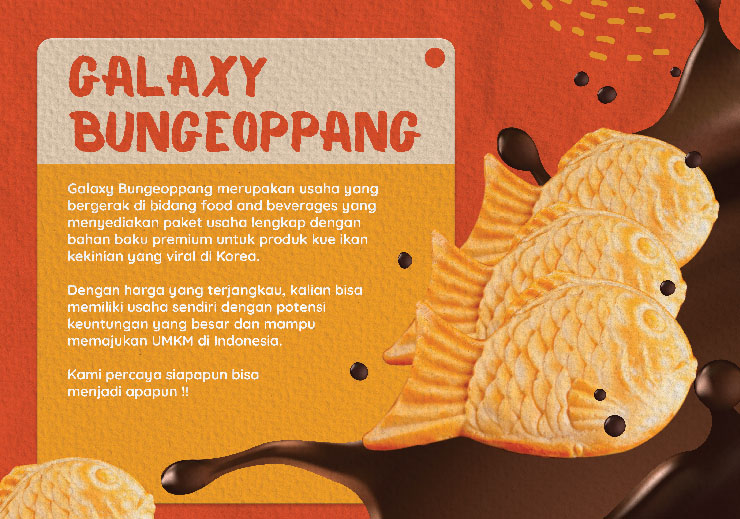 Kemitraan Peluang Bisnis Galaxy Bungeoppang Murah