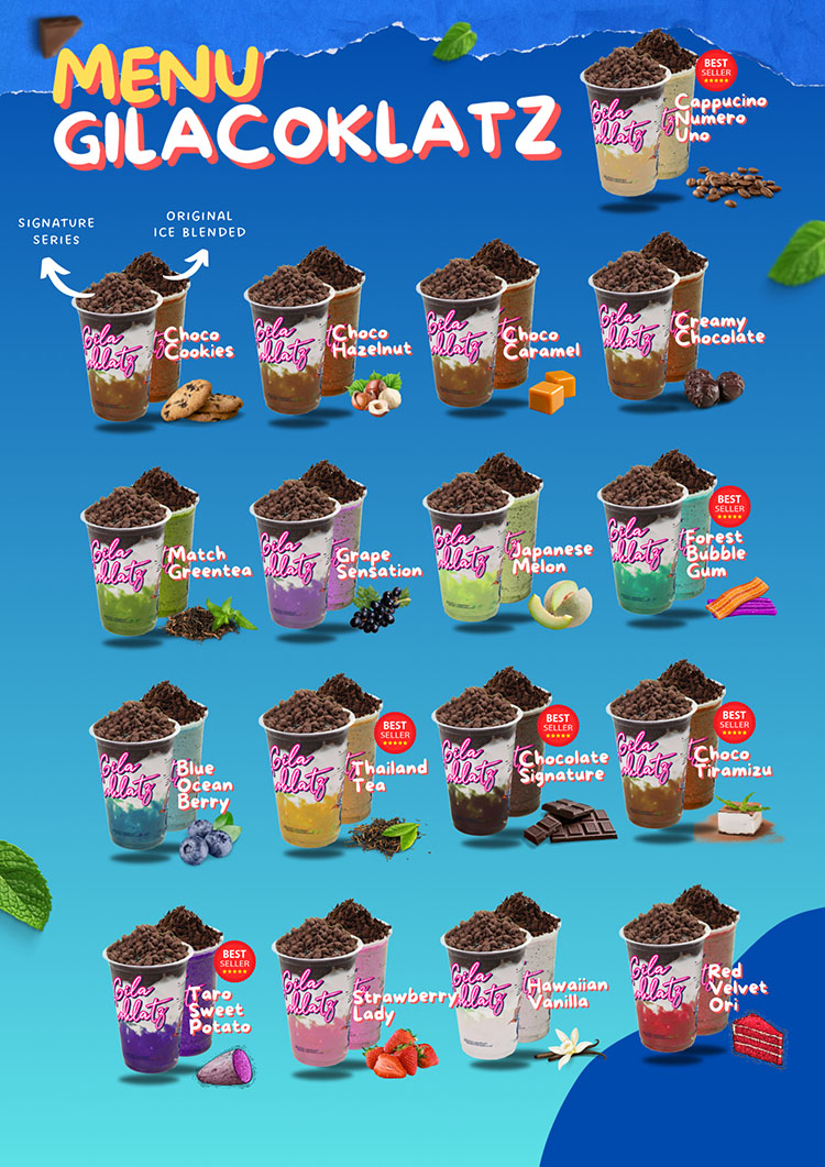 Kemitraan / Peluang Bisnis Minuman Chocolate Ice Blend Gilacoklatz Kemitraan / Peluang Bisnis Minuman Chocolate Ice Blend Gilacoklatz