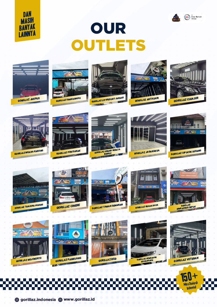 Franchise Peluang Usaha Bisnis Cucian Mobil Motor Sepeda Gorillaz