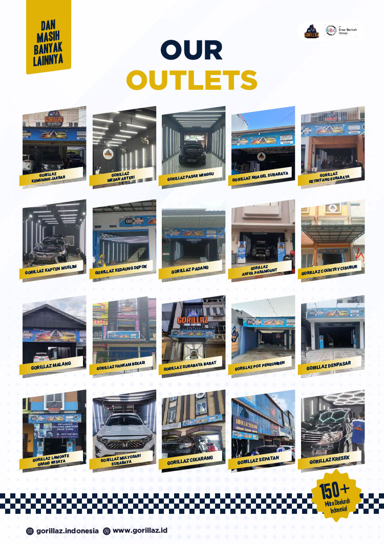 Franchise Peluang Usaha Bisnis Cucian Mobil Motor Sepeda Gorillaz