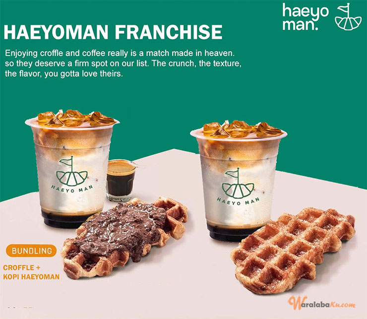 Franchise Peluang Usaha Makanan Croffle | Haeyoman