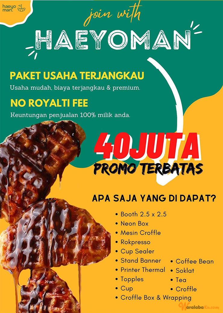 Franchise Peluang Usaha Makanan Croffle | Haeyoman