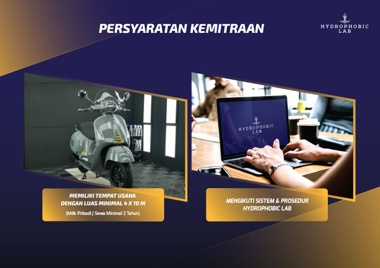 Kemitraan / Peluang Bisnis Jasa Cuci Premium & Coating Motor