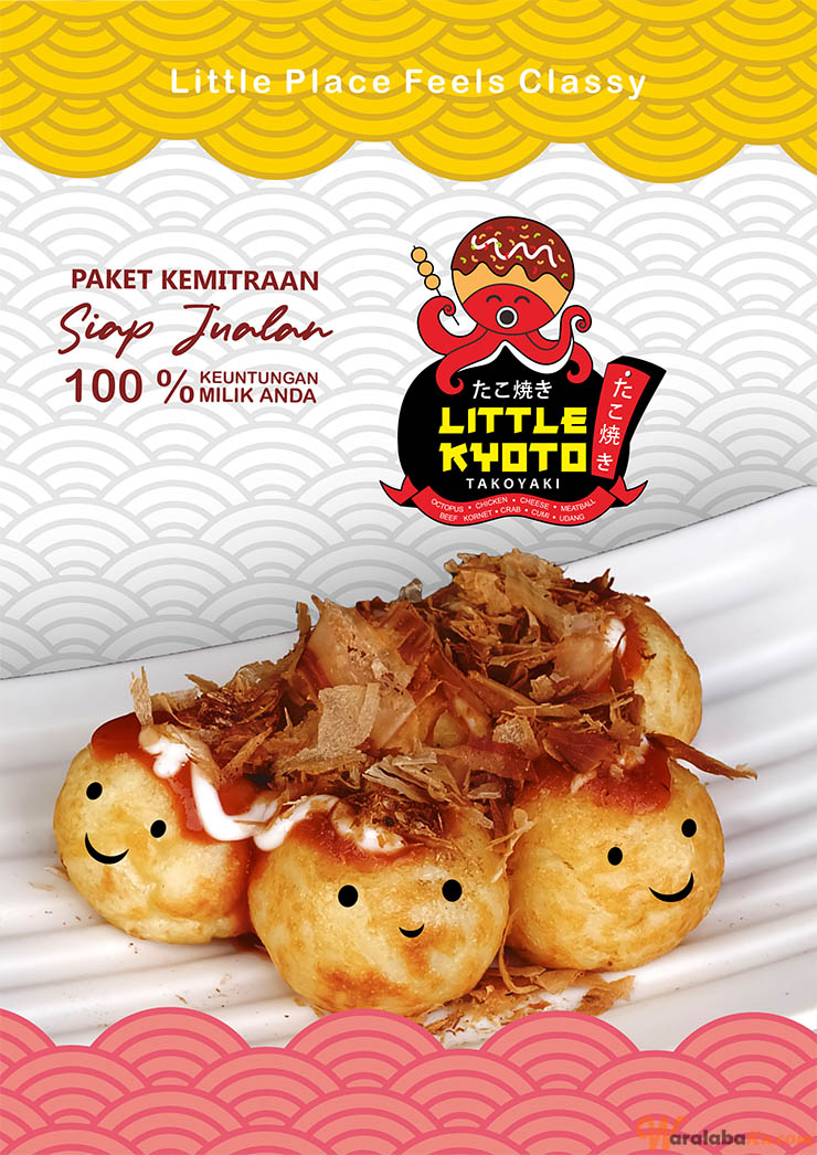 Franchise Peluang Usaha Makanan Takoyaki | Little Kyoto Takoyaki