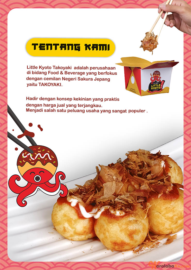 Franchise Peluang Usaha Makanan Takoyaki | Little Kyoto Takoyaki