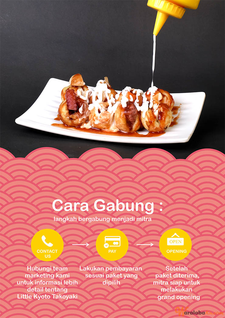 Franchise Peluang Usaha Makanan Takoyaki | Little Kyoto Takoyaki