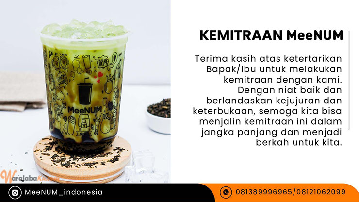 Franchise Peluang Usaha Minuman Kekinian ~ MeeNUM