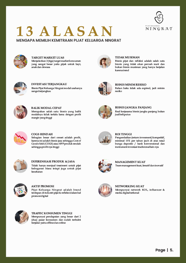 Kemitraan Peluang Bisnis Pijat Bayi, Anak, & Dewasa Teknik Tradisional Jawa Kuno