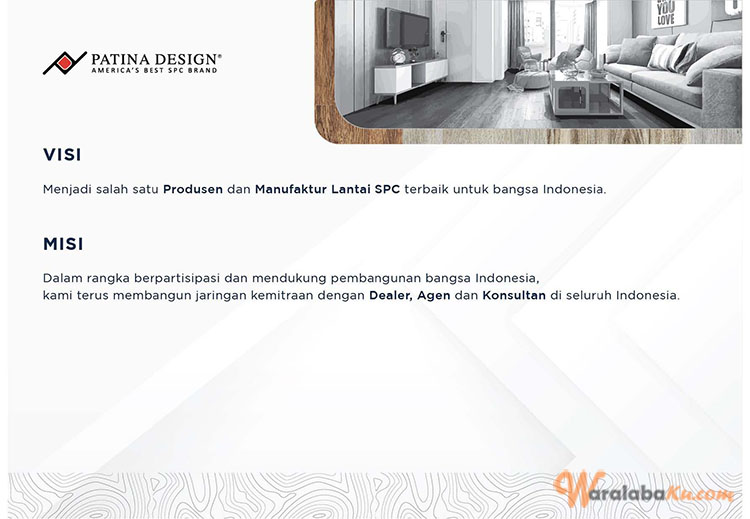 Franchise Patina Design ~ Peluang Bisnis Lantai SPC | Aksesoris Lantai