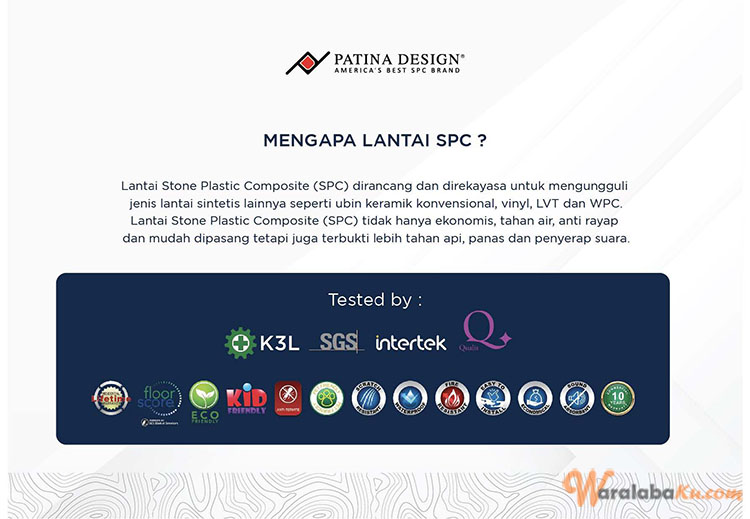 Franchise Patina Design ~ Peluang Bisnis Lantai SPC | Aksesoris Lantai