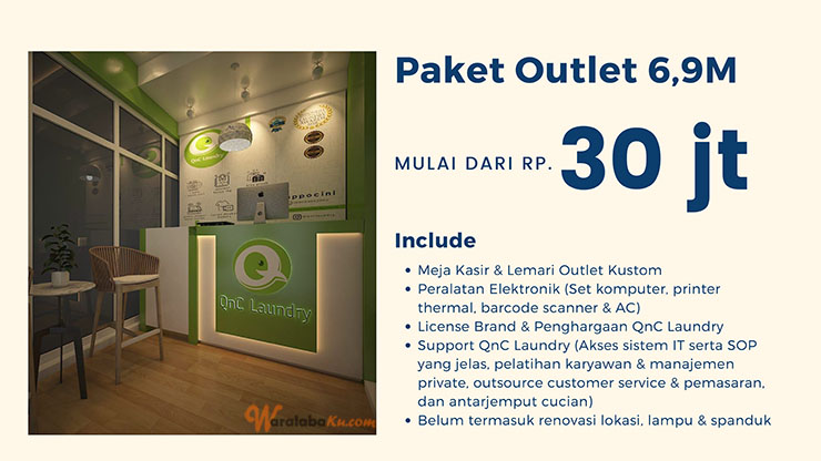 Franchise Peluang Usaha Quick & Clean (QnC) Laundry