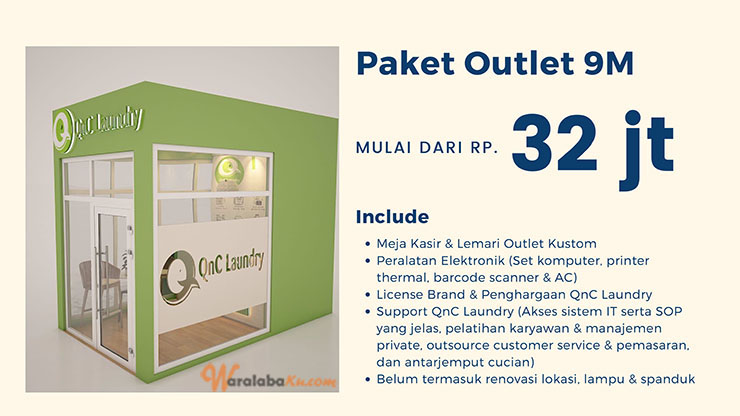 Franchise Peluang Usaha Quick & Clean (QnC) Laundry