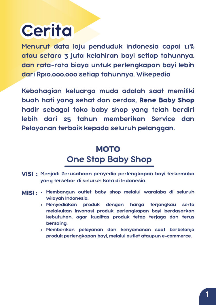 Kemitraan Peluang Bisnis Baby Shop Rene ~ Retail Pakaian & Perlengkapan Bayi