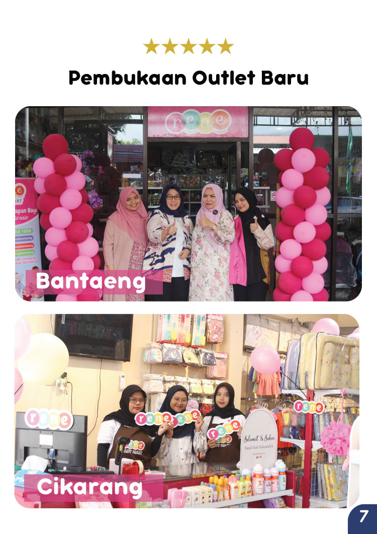 Kemitraan Peluang Bisnis Baby Shop Rene ~ Retail Pakaian & Perlengkapan Bayi