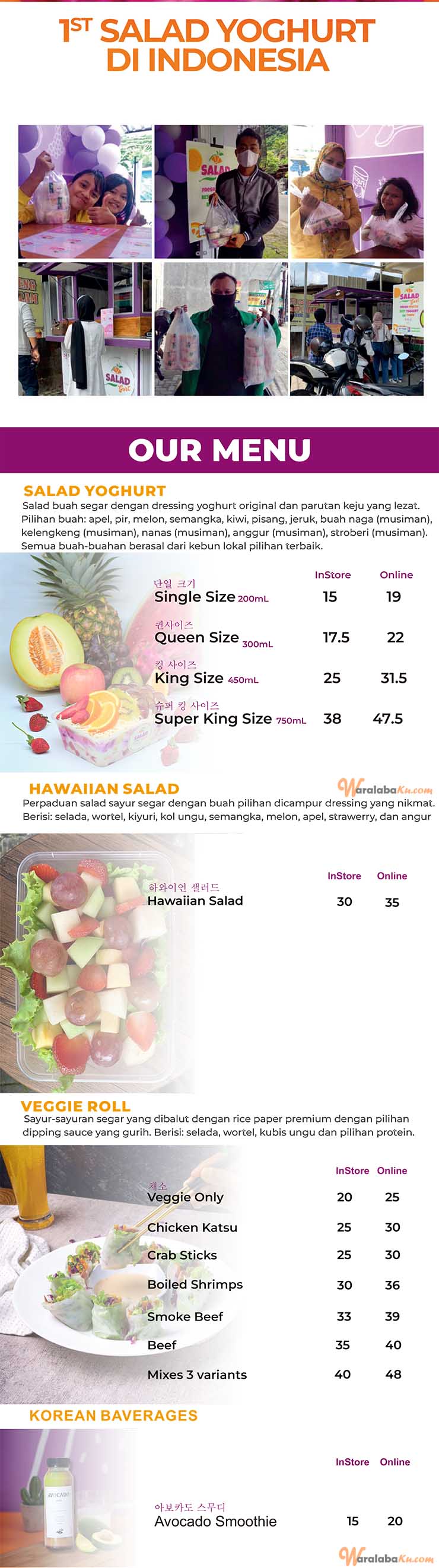 Franchise Peluang Usaha Salad | Salad Gurt