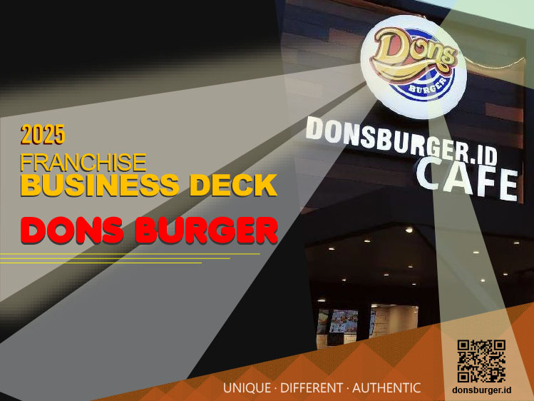Kemitraan Peluang Bisnis Cafe & Restoran Fastfood Dons Burger & Coffee