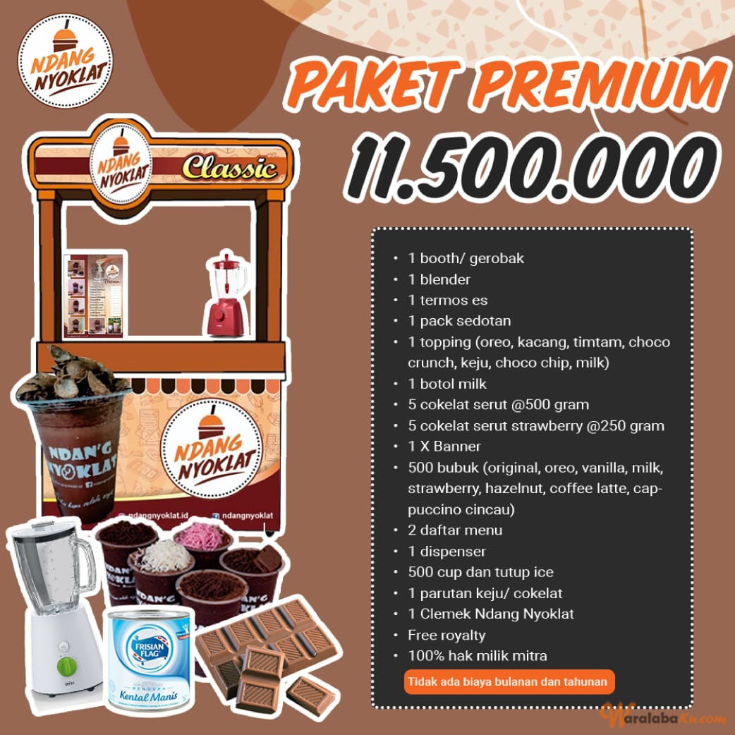 Franchise Peluang Usaha Minuman Cokelat - Ndangnyoklat