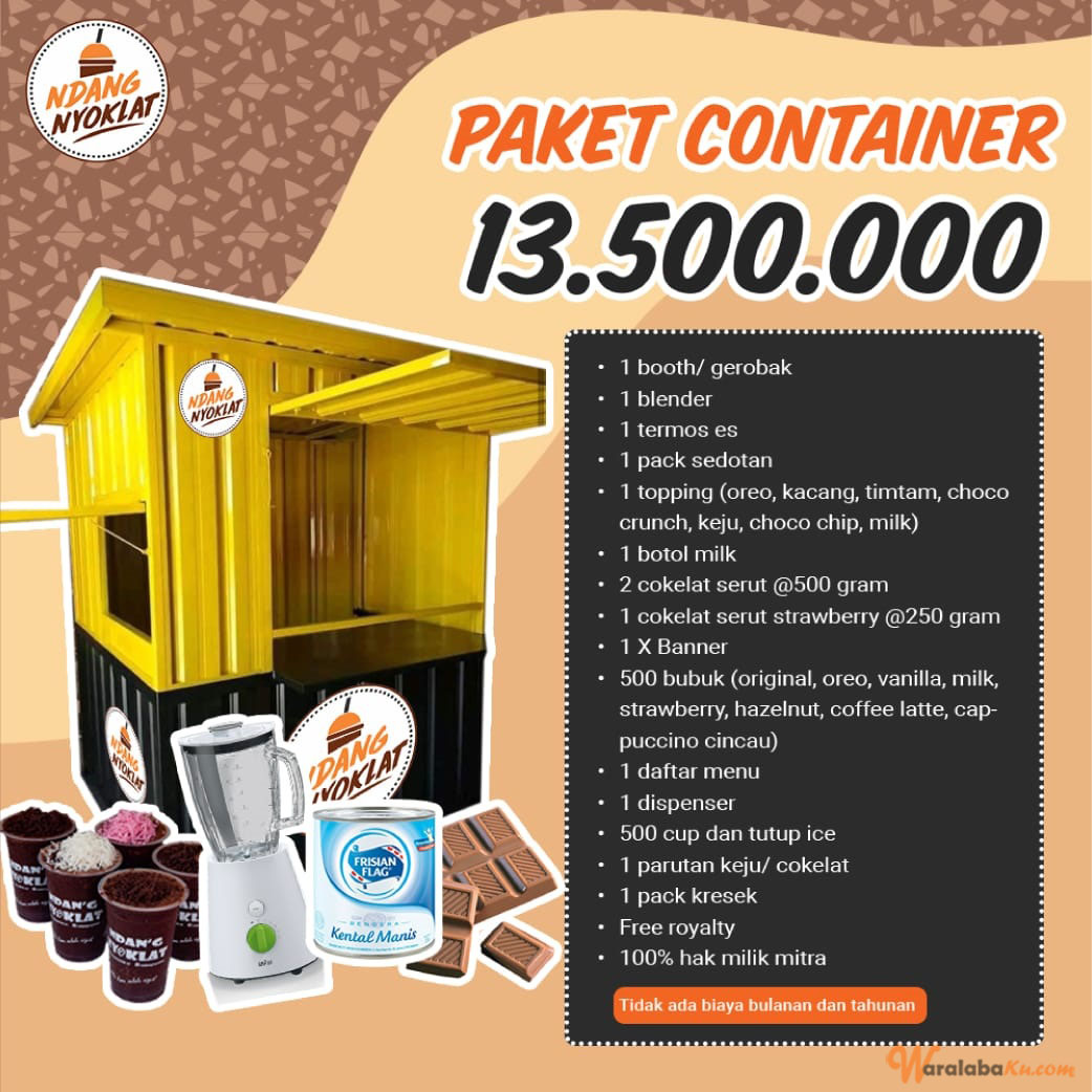 Franchise Peluang Usaha Minuman Cokelat - Ndangnyoklat