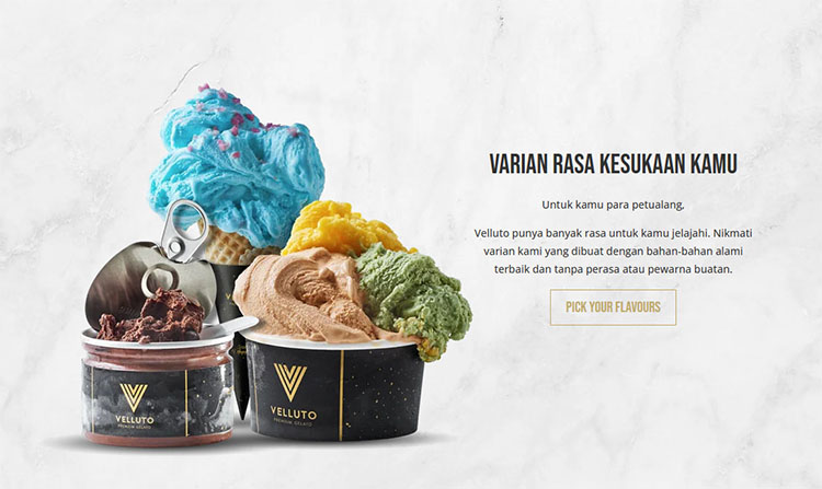 Kemitraan / Peluang Bisnis Es krim Velluto Gelato