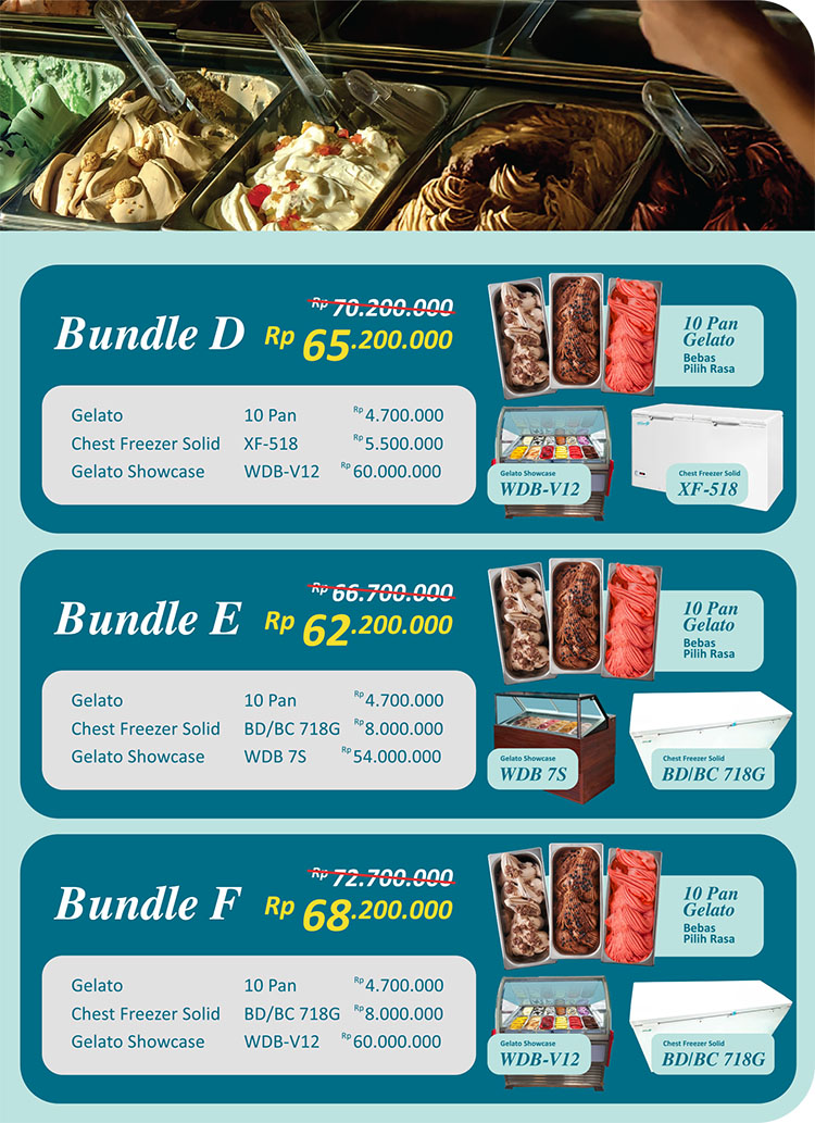 Kemitraan / Peluang Bisnis Es krim Velluto Gelato