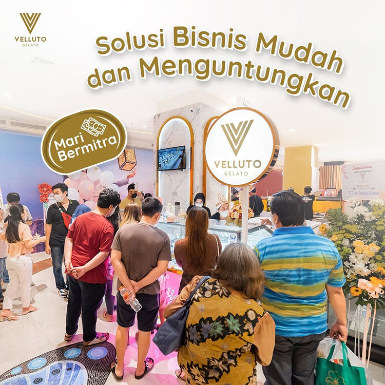 Kemitraan / Peluang Bisnis Es krim Velluto Gelato