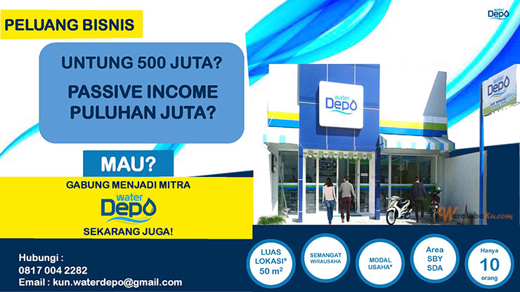 Franchise Peluang Usaha Air Munum Water Depo