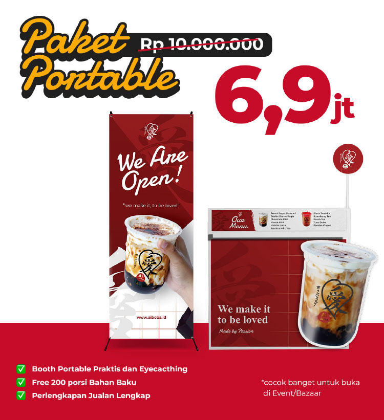 Kemitraan Peluang Bisnis Minuman Boba & Milktea